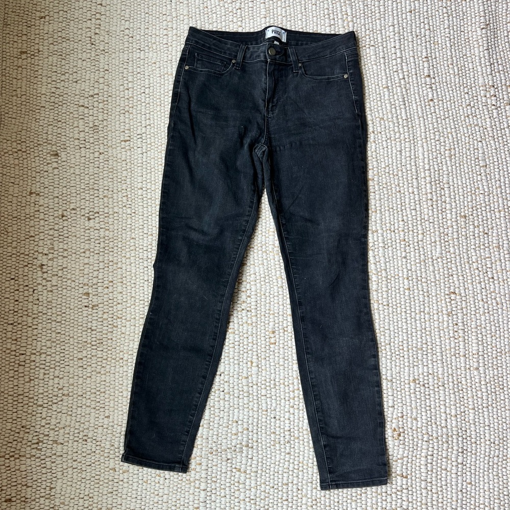 PAIGE Black Skinny Women's Jeans